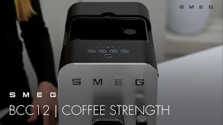 How to Alter the Strength of Coffee  Smeg BCC02 amp BCC12 [upl. by Cristie7]