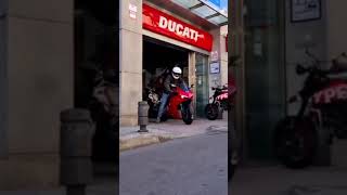 Panigale V2 sound going Home 🤩 [upl. by Eidoc]