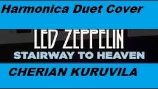 Stairway to Heaven  Led Zeppelin classic  8 min Harmonica duet  Cherian Kuruvila collection [upl. by Idonna]