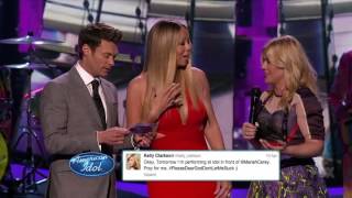 Kelly Clarkson LOVES Mariah Carey American Idol [upl. by Massimiliano]