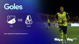 Huila vs Tolima goles  Liga BetPlay Dimayor 2023 2  Fecha 10 [upl. by Assirem]