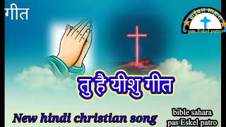 तु है यीशु मेरा गीत new hindi christian song [upl. by Salomie]