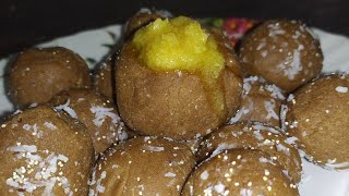 ಶಿವರಾತ್ರಿ ಹಬ್ಬದ ವಿಶೇಷ ಅಳ್ಳಿಟ್ಟು ಲಾಡು  Allittu recipe in kannada  Shivaratri special recipe [upl. by Garwin673]