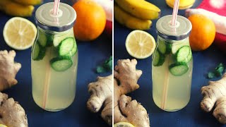 homemade drink to lose belly fat fast with fat burning drinkweight loss [upl. by Ahsinuq622]