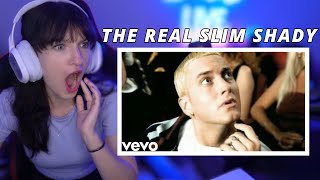 Eminem  The Real Slim Shady Official Video  Clean Version  Reaction [upl. by Topliffe]