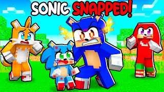 Sonic SNAPPED in Minecraft [upl. by Lawlor579]