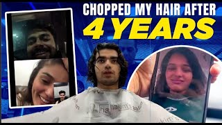 Chopped my hair after 4 years Reaction of my family and friends [upl. by Aneekas]