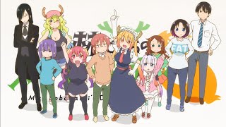 Miss Kobayashis Dragon Maid OP 2「AMV」 Ai no Supreme [upl. by Inafit]