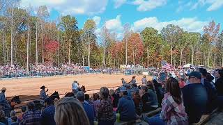 Cowboys and Cowgirls rodeo at Rassawek Vineyards Autumn Festival goochlancounty virginia rodeo [upl. by Aneehsram4]