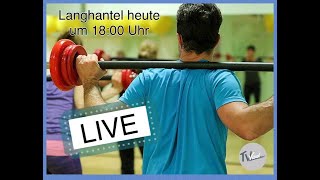 Langhantel mit Susi Live [upl. by Pradeep]