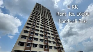 1 RK for Rent  Rs16000  Sethia Aashray  Farukh Khan  7879285806  Lokhandwala  Kandivali East [upl. by Aivizt]