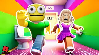 ON DOIT ALLER DURGENCE AU TOILETTE AVEC ODA  Bathroom Line Simulator [upl. by Ahsilyt765]