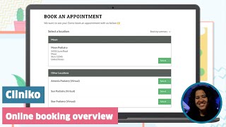 Cliniko online booking overview [upl. by Ainod]