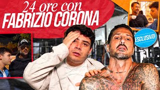 LAVORARE 24 ore con FABRIZIO CORONA tra i soldi e la libertà dopo il carcere  Giorno di Prova [upl. by Beaufort937]