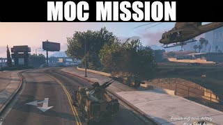 GTA 5  Gunrunning  Pt4  MOC Mission  HalfTrack Bully [upl. by Ariad560]