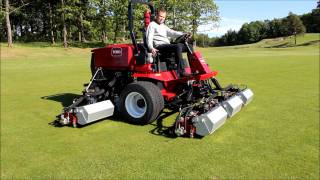 SpeedCutBox fairwayklippning Toro Reelmaster 6700D [upl. by Asin27]