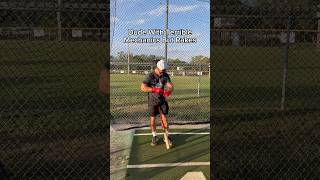 Dude With Horrible Mechanics But Rakes 🤣 baseball comedy hitting cagebombs [upl. by Ydroj]