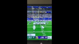 Greg Zuerlein 32 yard field goal [upl. by Leeke]