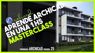 🏚️ ArchiCAD desde CERO  Curso Básico AVALADO POR GRAPHISOFT  Tutorial Español [upl. by Nicolina]