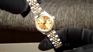 Rolex LadyDatejust 26 Steel amp Gold [upl. by Undry]