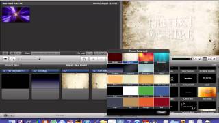 How to add slides and text to Imovie on a mac tutorial [upl. by Eltsyrk]