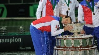 Davis Cup Finals 2012 Czech Rep v Spain Official Highlights Spanish  Davis Cup Final 2012 [upl. by Jaala]