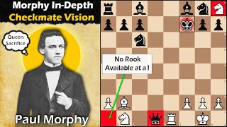 Morphys InDepth Checkmate Vision  Morphy vs Carpentier 1849 [upl. by Leira]