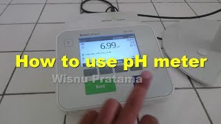 How to use toledo mettler pH meter [upl. by Dolley]