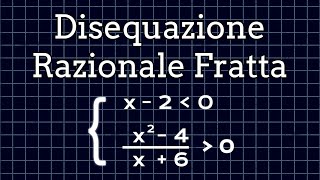 Risolvo un Sistema di Disequazioni Razionali Fratte per un mio studente [upl. by Liba438]