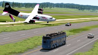 Airport Runway Accidents 3  BeamNGdrive [upl. by Eniamrahs]