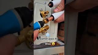 BEST Tool For Copper Pipe actechnician airconditioningservice [upl. by Anastasie]