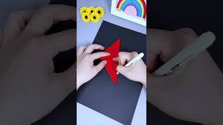 The National Day is coming soon Learn this threedimensional fivepointed star papercutting fo [upl. by Pepi]