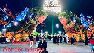 visiting Beautiful Wonder Garden riyadh [upl. by Brana547]