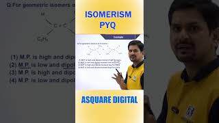 Isomerism PYQ Explained in 60 Seconds By Amit Sir  ASQUARE Digital [upl. by Lasala]