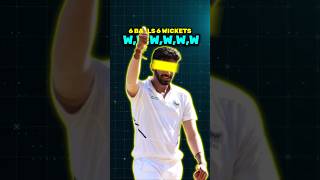 Bowler Who Taken 6 WICKETS in 6 Balls cricket shorts bowlerattack bowlingtricks [upl. by Ahsiekram]