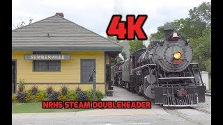 NRHS Steam Doubleheader Southern 4501 amp Southern 630 [upl. by Trakas225]