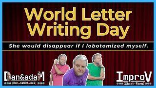 World Letter Writing Day  She would disappear if I lobotomized myself [upl. by Marnia]