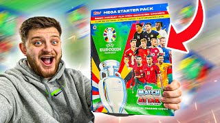 NEW EURO 2024 MATCH ATTAX COLLECTION Starter Pack Opening [upl. by Peh]