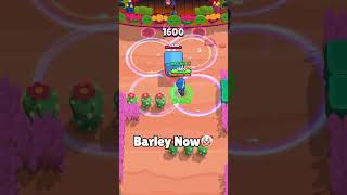 Barley NOW vs THEN😳 brawlstars shorts [upl. by Enilaf]