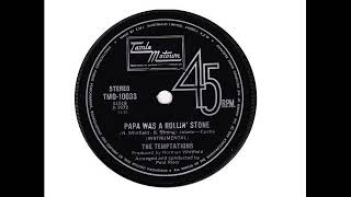 Papa Was A Rolling Stone Extended Version The Temptations STEREO [upl. by Aynat241]