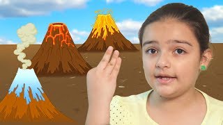 Facts About Volcanoes  Story Time With Issy  Science Lesson For Kids [upl. by Amaty807]