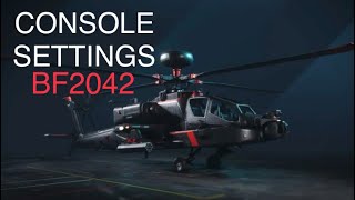 Best Console Helicopter Settings  Battlefield 2042  PS5 amp XBOX [upl. by Bopp]