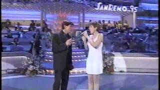 Gianni Morandi e Barbara Cola  In amore  Sanremo 1995m4v [upl. by Nora]