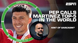 Lisandro Martinez a TOP5 CENTREBACK⁉ Steve Nicol argues Pep Guardiolas claim 👀  ESPN FC [upl. by Madelin]