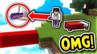 KNOCKBACK STICK CHALLENGE Minecraft Bed Wars [upl. by Coulombe]