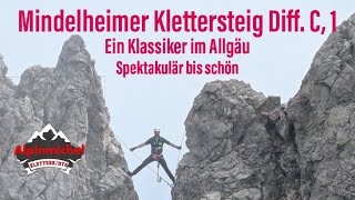 Mindelheimer Klettersteig Diff C1 im Kleinwalsertal [upl. by Ingles]