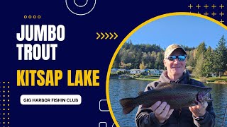 Kitsap Lake Jumbo Trout [upl. by Anitnemelc]