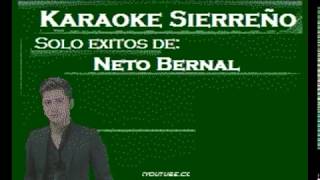 Si Quieres  Karaoke Sierreño [upl. by Hairu]