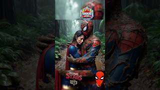 Superheroes × who is best ❤️🔥🥰 shorts brawlstars spiderman marvel dc [upl. by Enttirb]