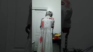 Spirit Halloween convulsing nurse from 2013 [upl. by Holly338]